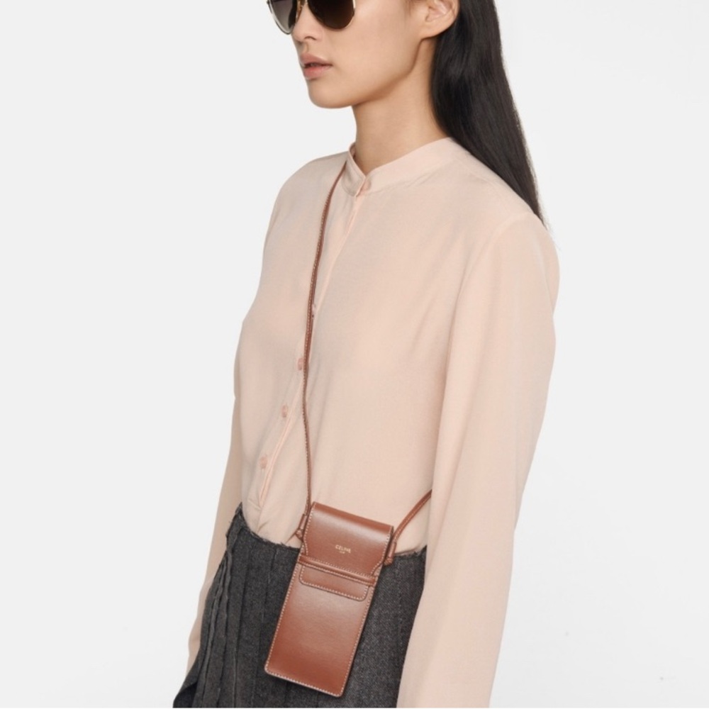 New Authentic Celine Crossbody Sunglasses Phone Pouch